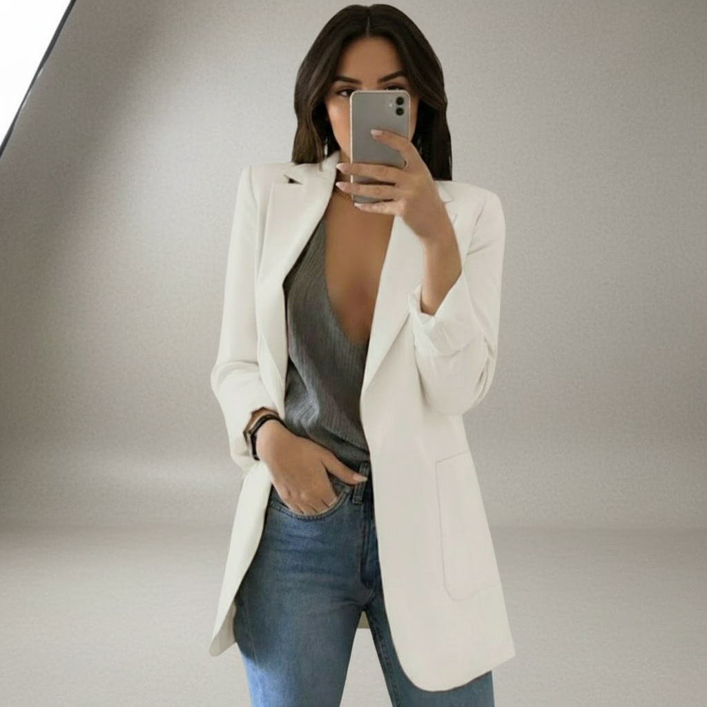 Elegant formal blazer for women in premium tailored design – Celestine by Avery Lane
