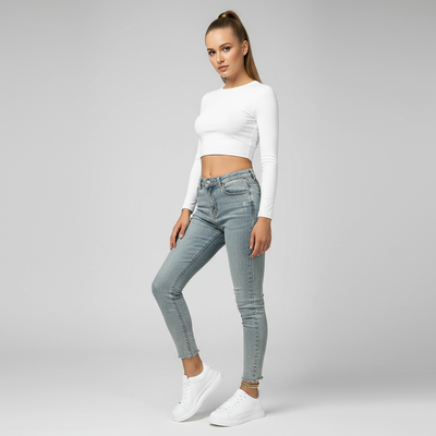 Orthopaedic sneakers women white – Zania