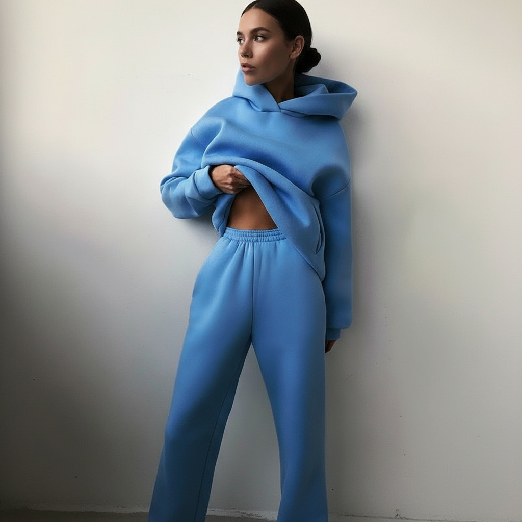 Soft loungewear set for women in premium cosy fabric – Amélia by Avery Lane