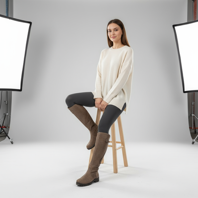 Women’s waterproof knee-high boots – Amara