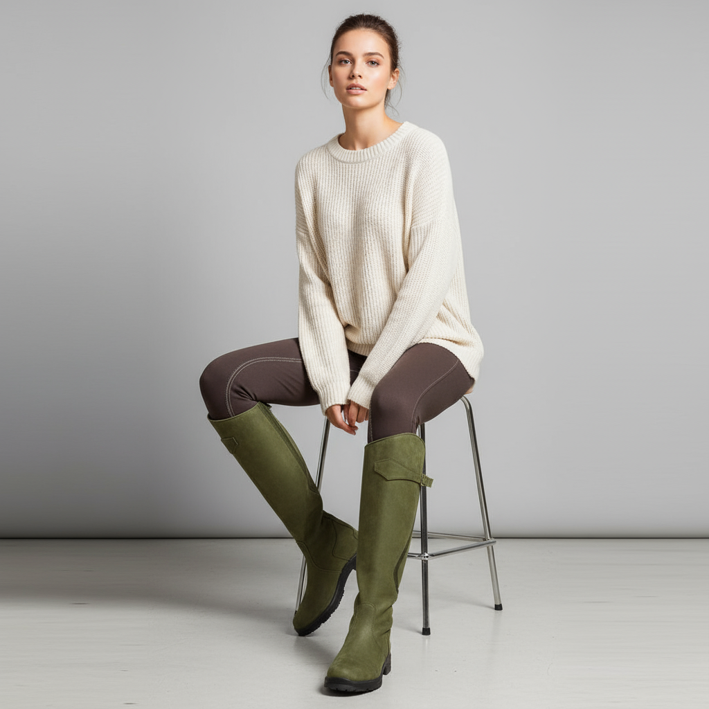 Women’s waterproof knee-high boots – Amara