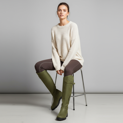 Women’s waterproof knee-high boots – Amara